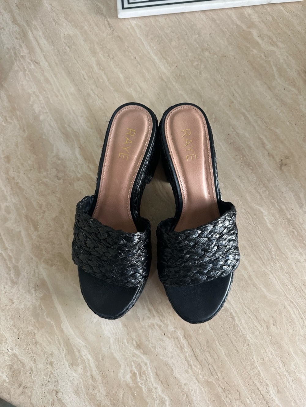 Raye Raffia Heels - Picture 2 of 2